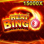 Heat Bingo game icon with bold red and orange number-draw tiles